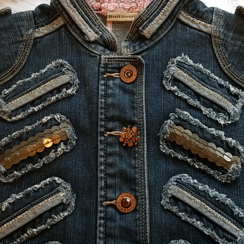 Ruff Hewn Jean vest